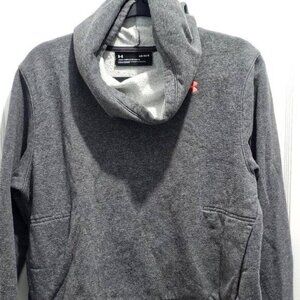 Under Armour Gray Loose Pullover Hoodie LG
